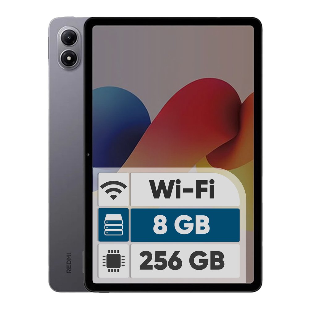 تبلت 12.1 اینچ شیائومی مدل Redmi Pad 2 Pro Wi-Fi، ظرفیت 256 گیگابایت و رم 8 گیگابایت، رزولوشن دوربین 8 مگاپیکسل، پشتیبانی از قلم و کیبورد